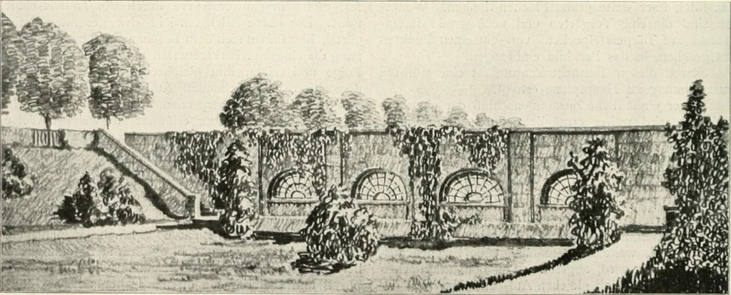 An illustration from Die Gartenkunst, 1899, leaf 21