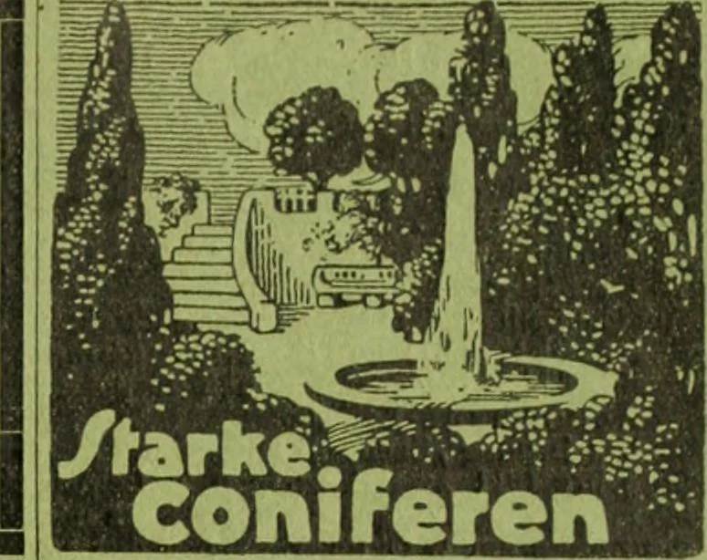 An illustration from Die Gartenkunst, 1899, leaf 212