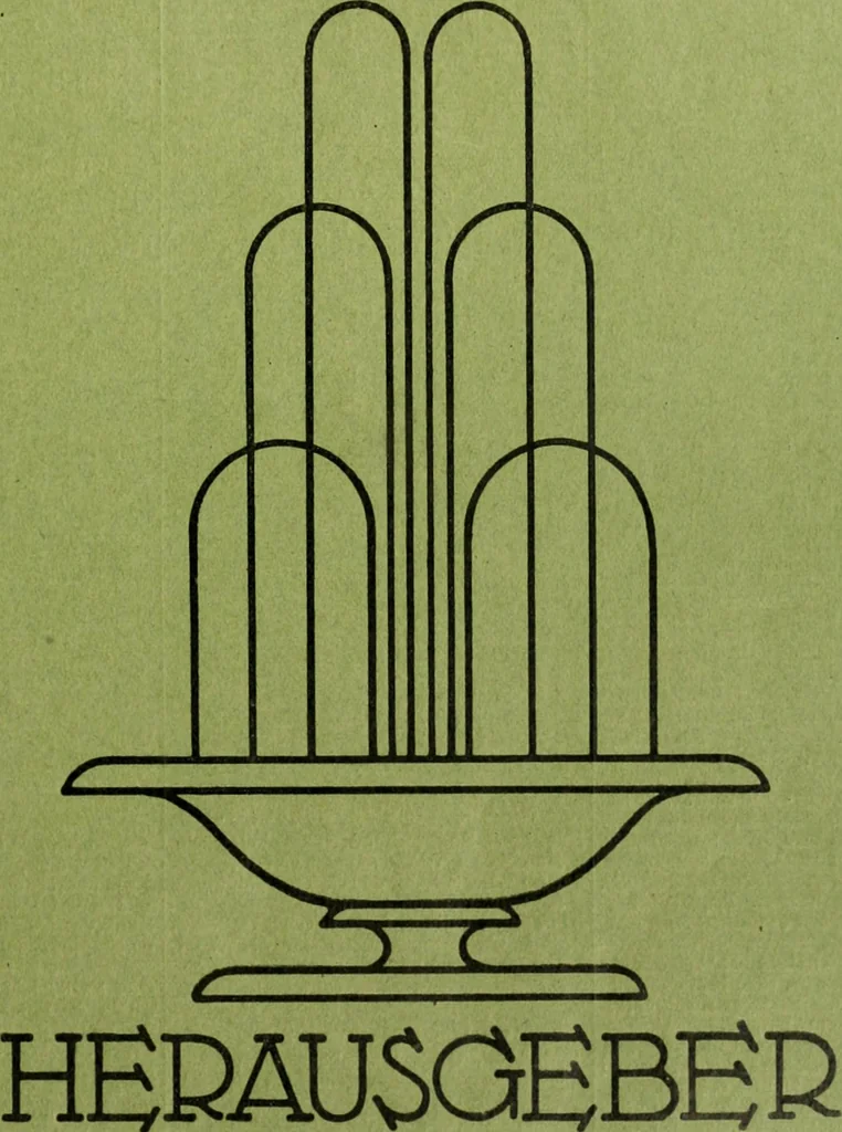 An illustration from Die Gartenkunst, 1899, leaf 218
