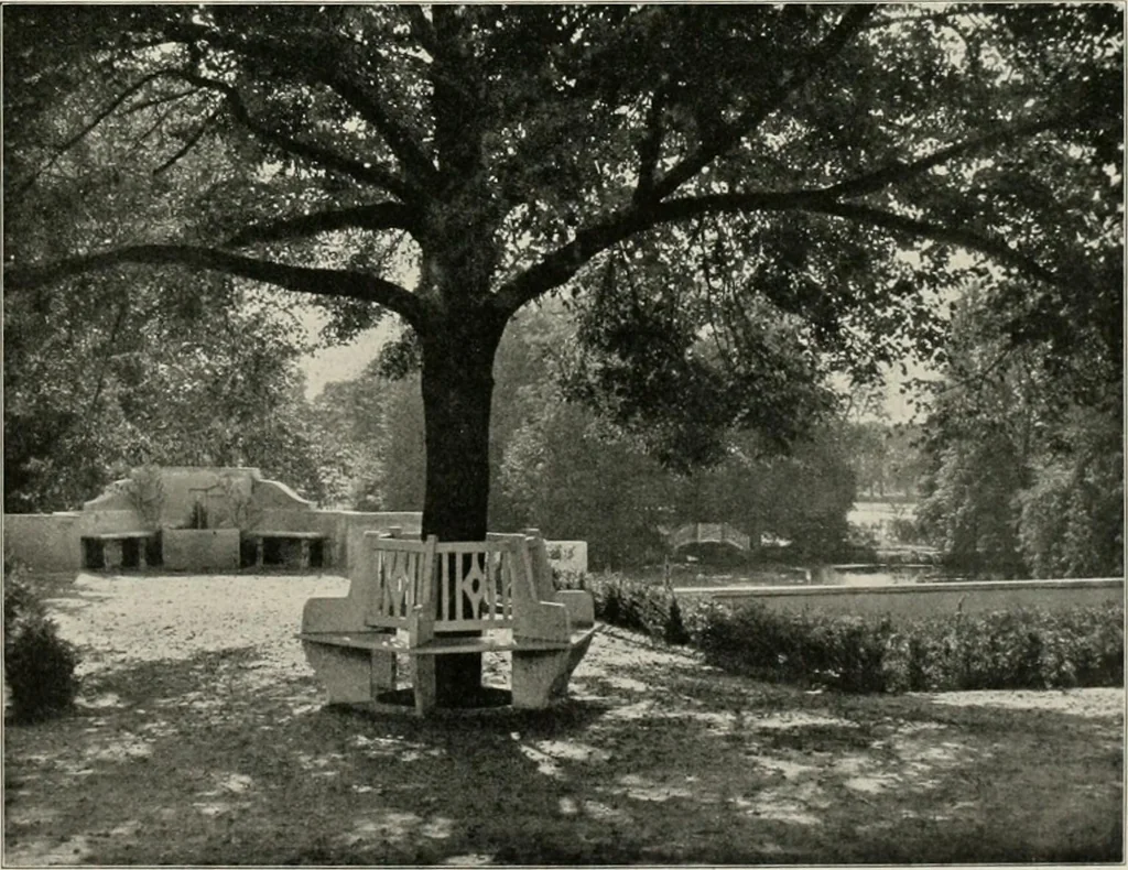 An illustration from Die Gartenkunst, 1899, leaf 228