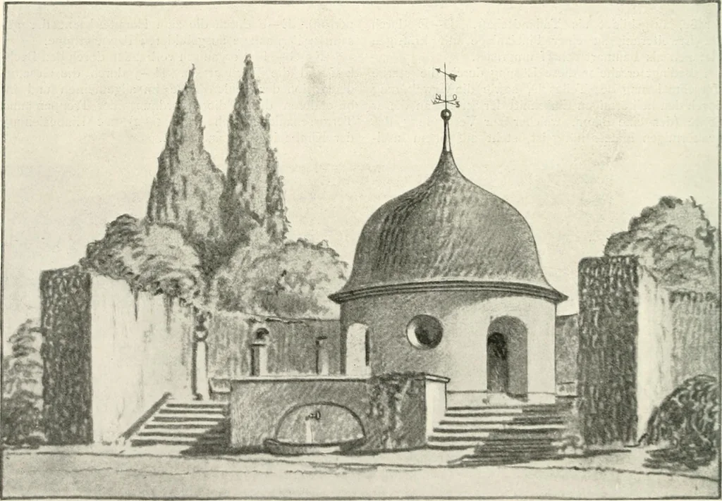 An illustration from Die Gartenkunst, 1899, leaf 23