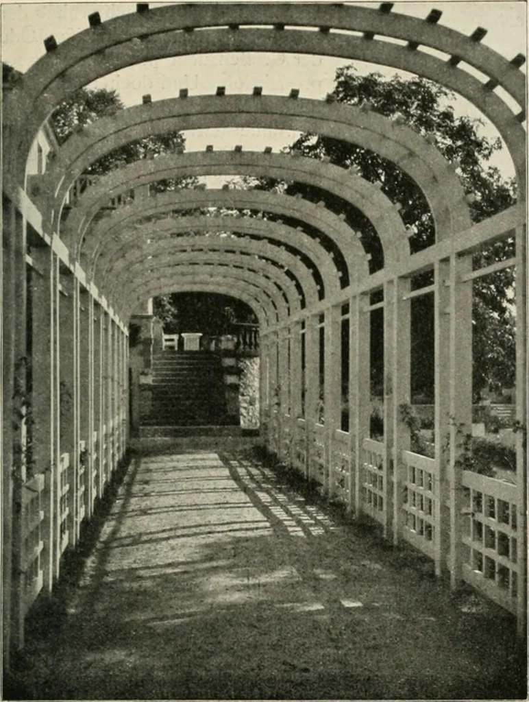 An illustration from Die Gartenkunst, 1899, leaf 230