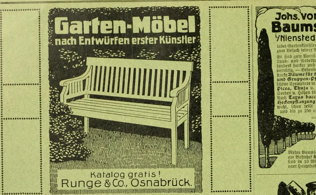 An illustration from Die Gartenkunst, 1899, leaf 249