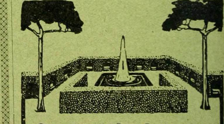 An illustration from Die Gartenkunst, 1899, leaf 249