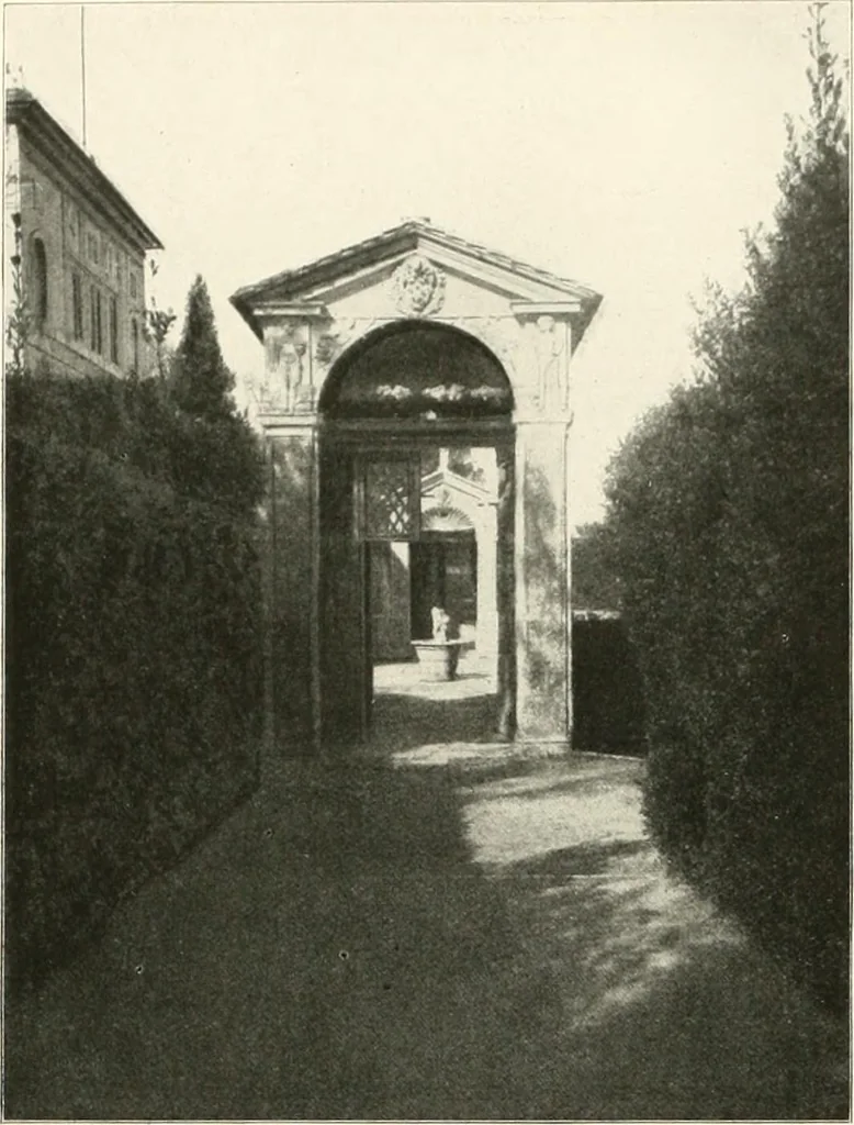 An illustration from Die Gartenkunst, 1899, leaf 253
