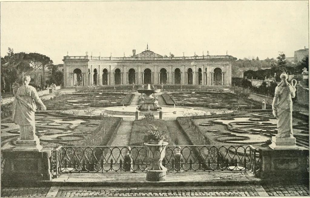 An illustration from Die Gartenkunst, 1899, leaf 255