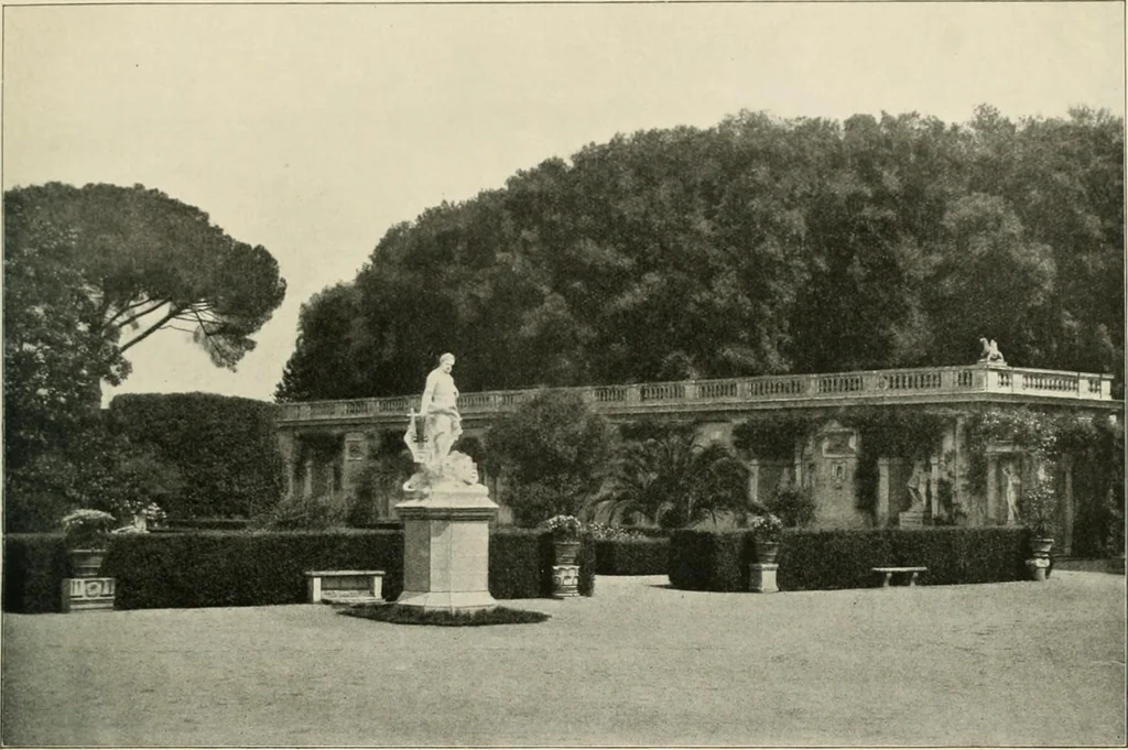 An illustration from Die Gartenkunst, 1899, leaf 256