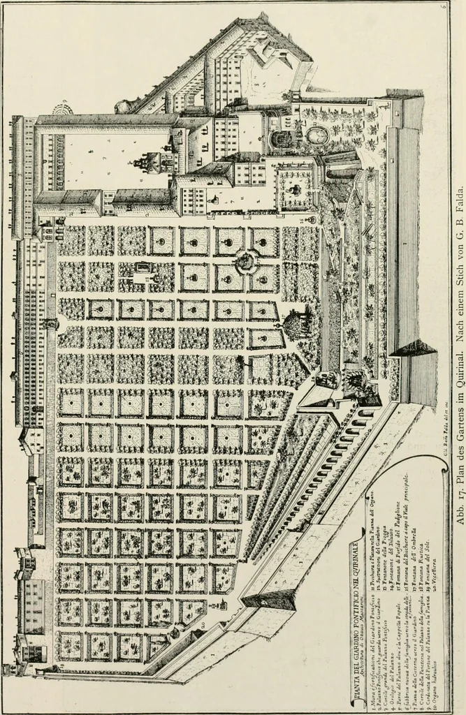 An illustration from Die Gartenkunst, 1899, leaf 258