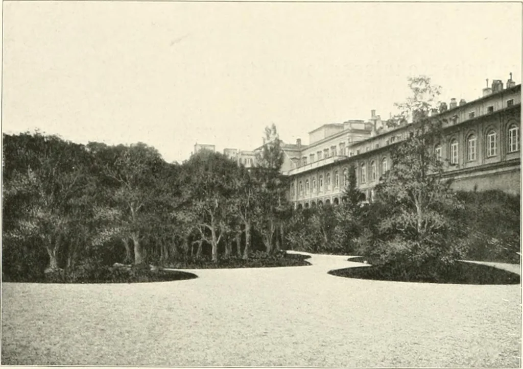 An illustration from Die Gartenkunst, 1899, leaf 277