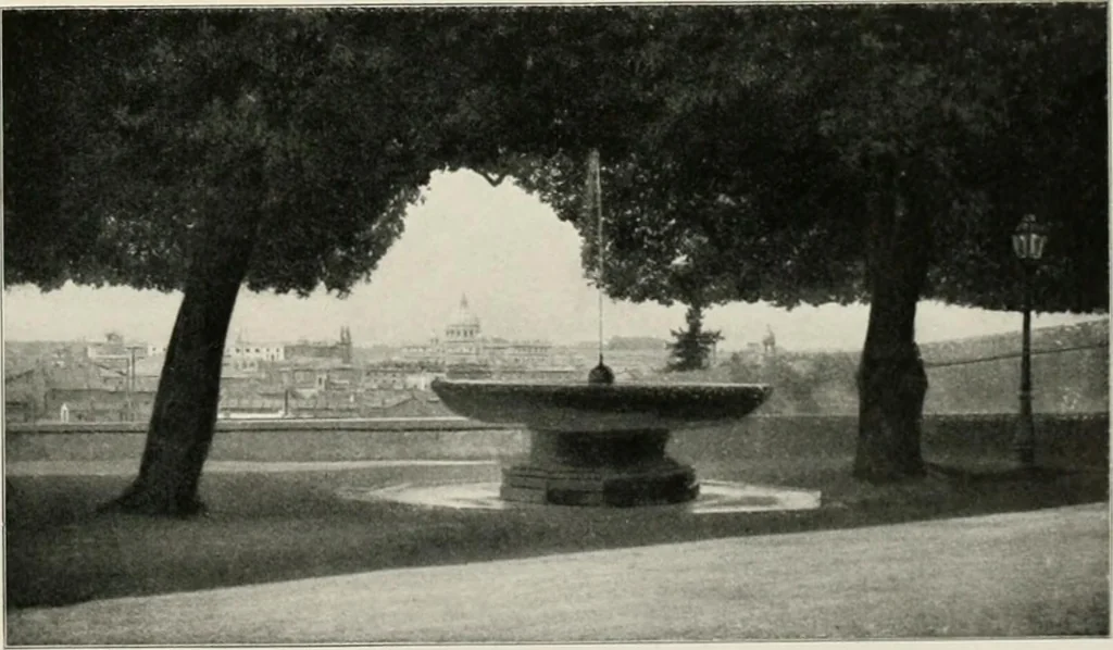 An illustration from Die Gartenkunst, 1899, leaf 284
