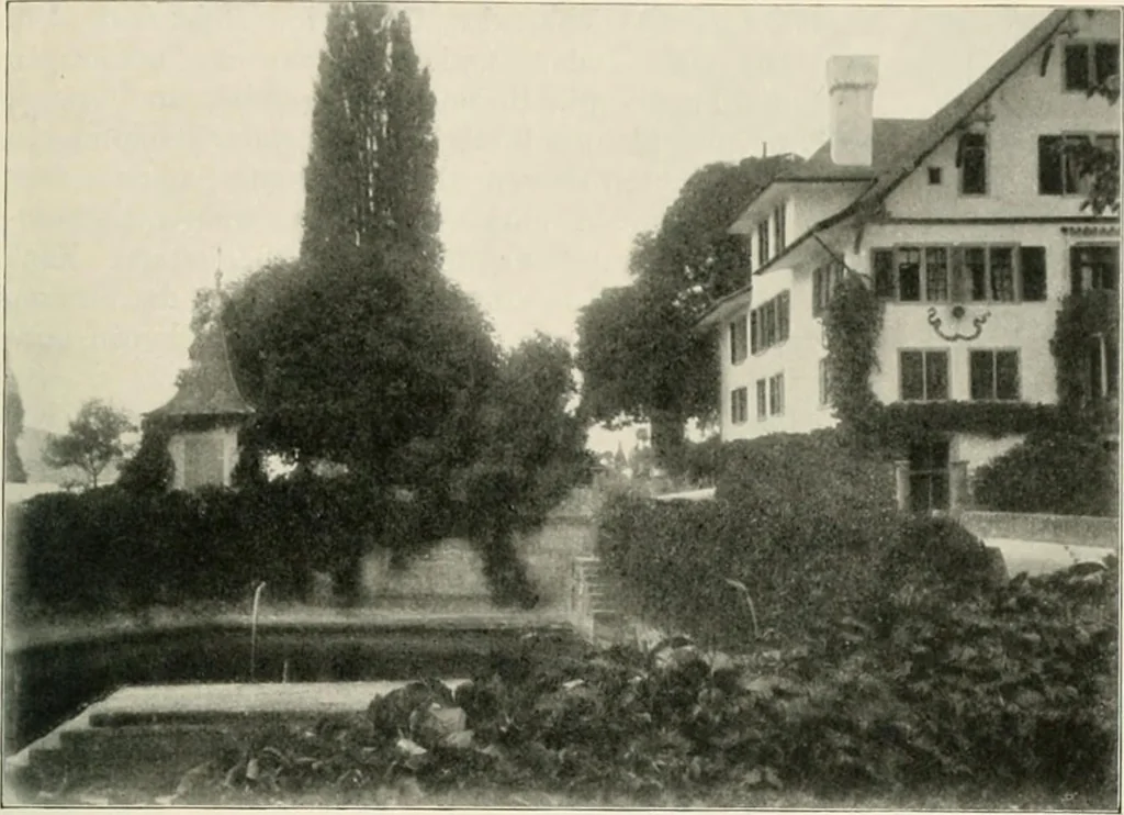 An illustration from Die Gartenkunst, 1899, leaf 286