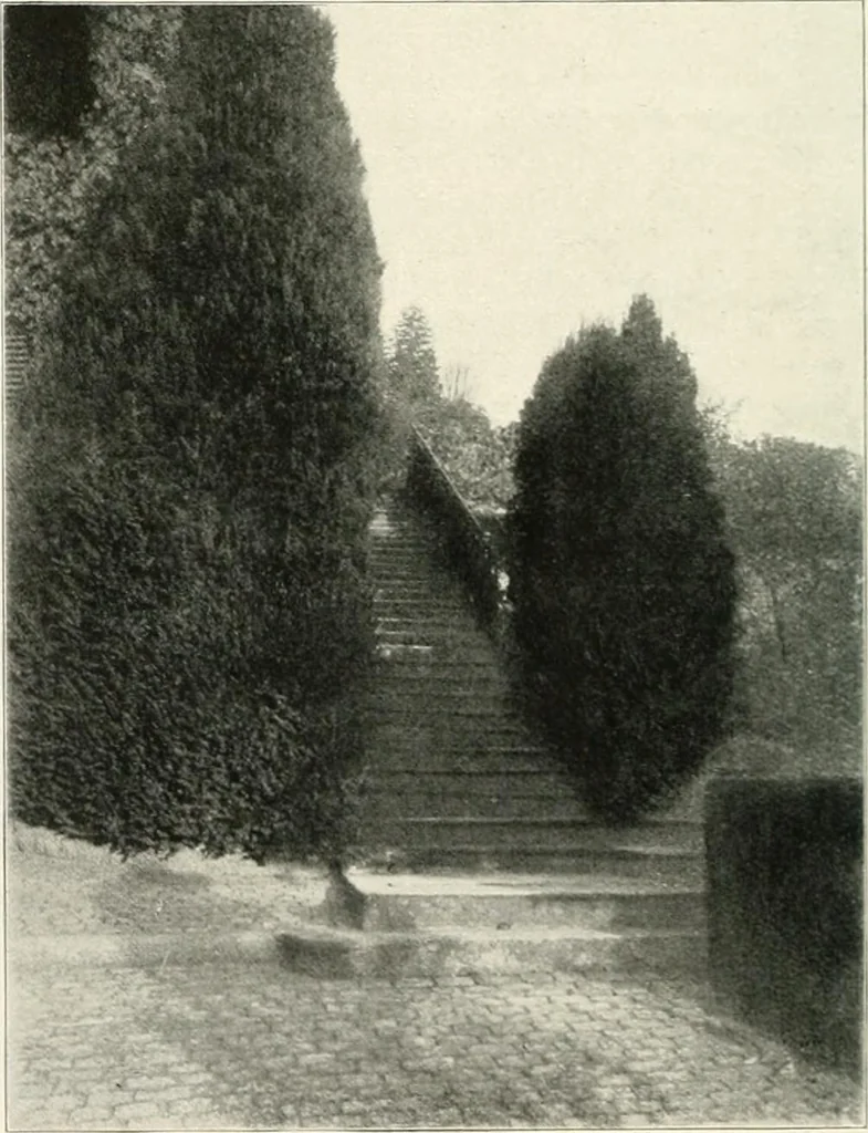 An illustration from Die Gartenkunst, 1899, leaf 287