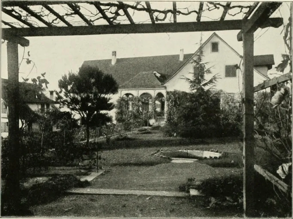 An illustration from Die Gartenkunst, 1899, leaf 288