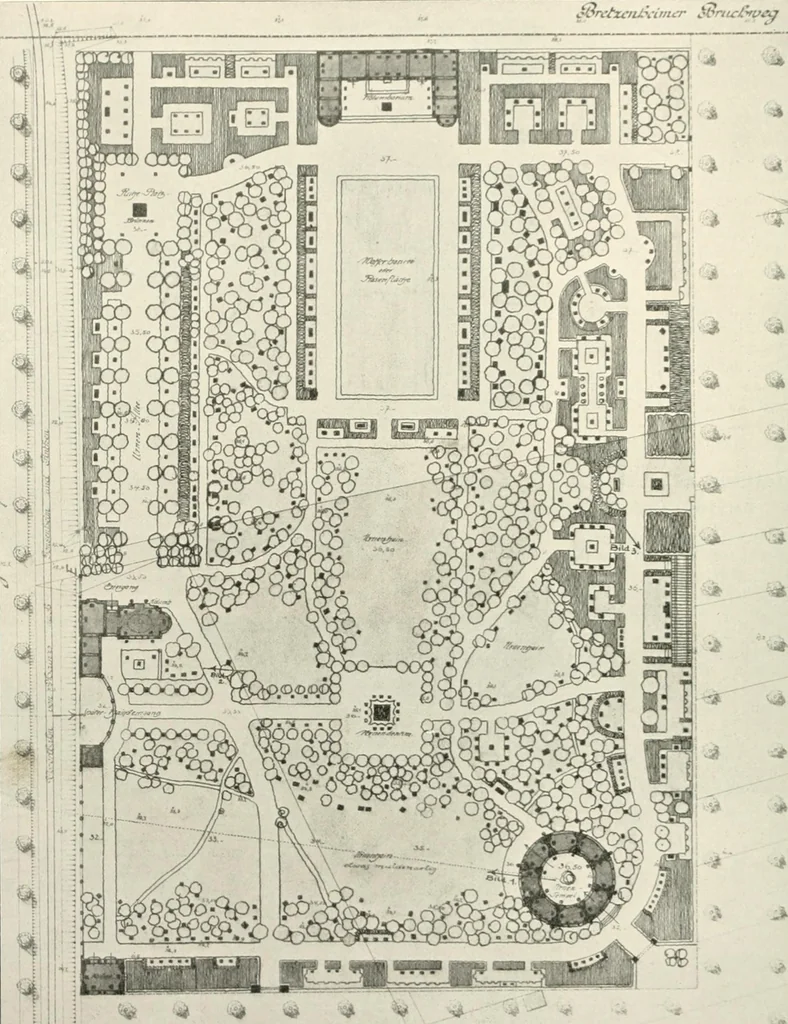 An illustration from Die Gartenkunst, 1899, leaf 289