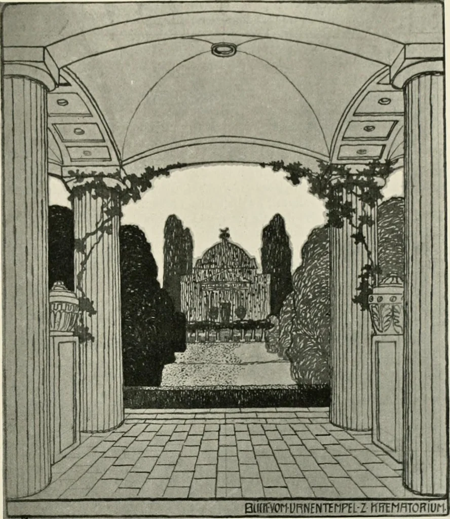 An illustration from Die Gartenkunst, 1899, leaf 290