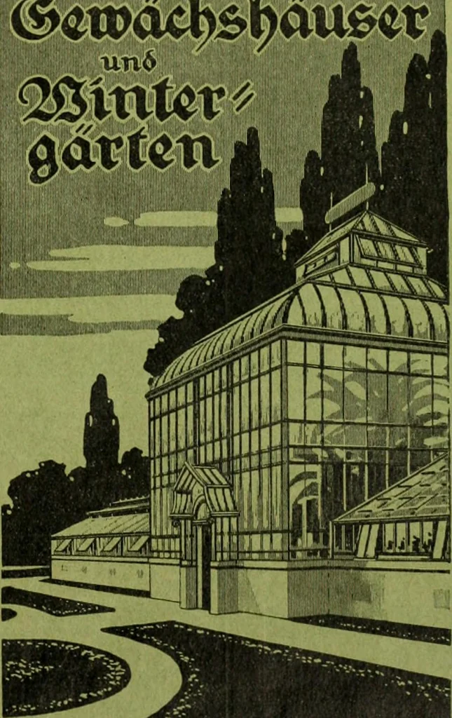 An illustration from Die Gartenkunst, 1899, leaf 292