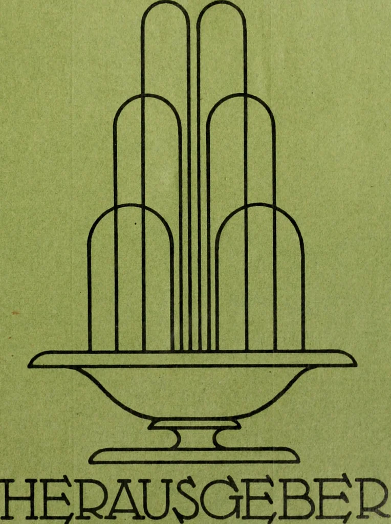 An illustration from Die Gartenkunst, 1899, leaf 296