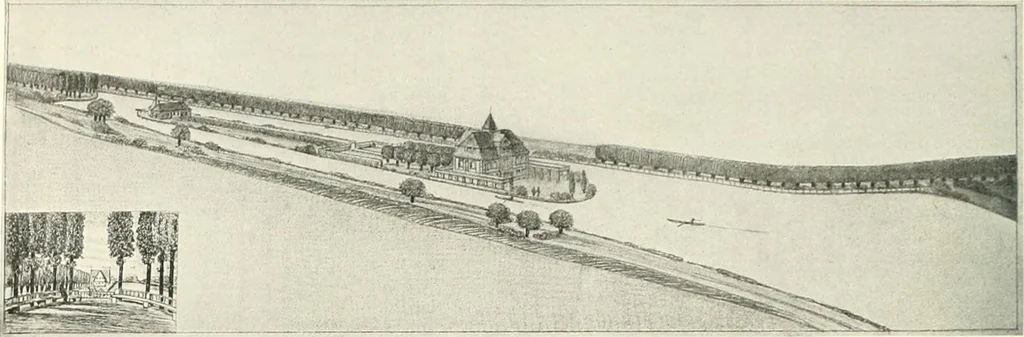 An illustration from Die Gartenkunst, 1899, leaf 303