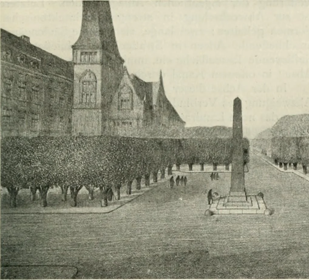 An illustration from Die Gartenkunst, 1899, leaf 304