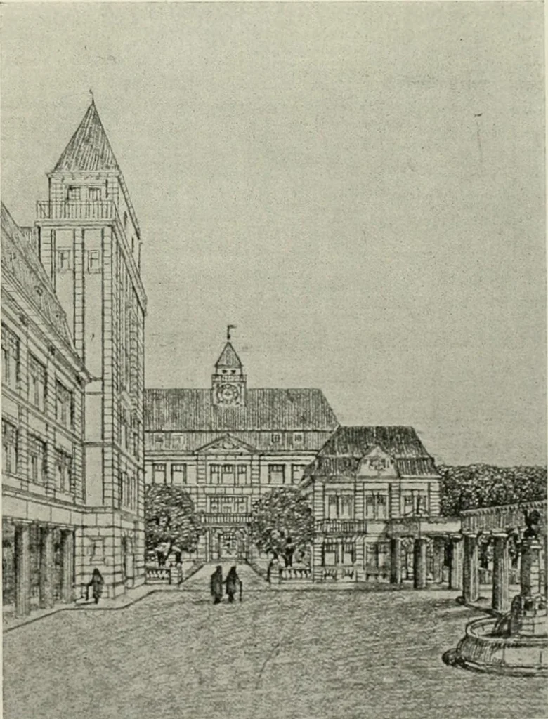 An illustration from Die Gartenkunst, 1899, leaf 306