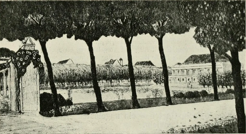 An illustration from Die Gartenkunst, 1899, leaf 308
