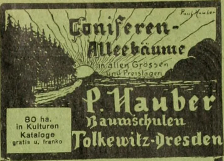 An illustration from Die Gartenkunst, 1899, leaf 314
