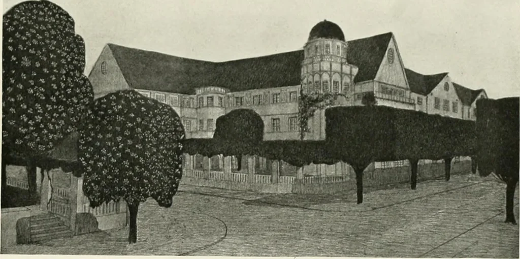 An illustration from Die Gartenkunst, 1899, leaf 324