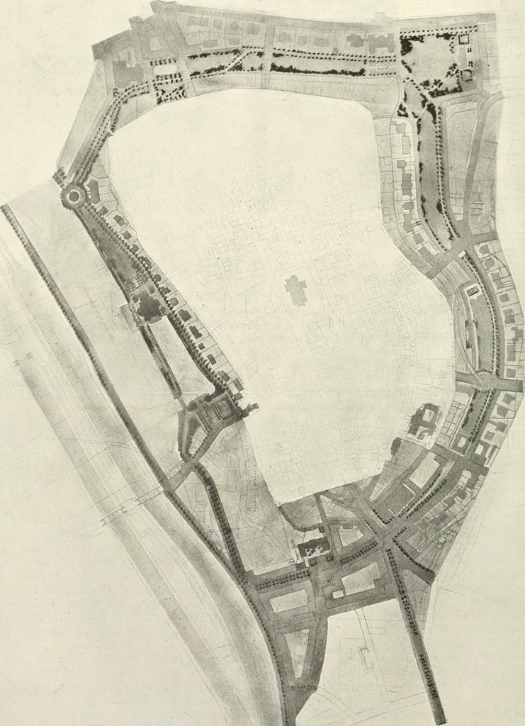 An illustration from Die Gartenkunst, 1899, leaf 325