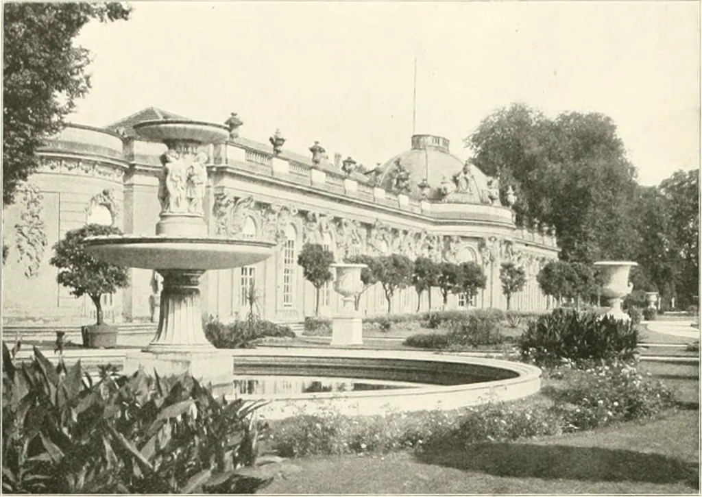 An illustration from Die Gartenkunst, 1899, leaf 343