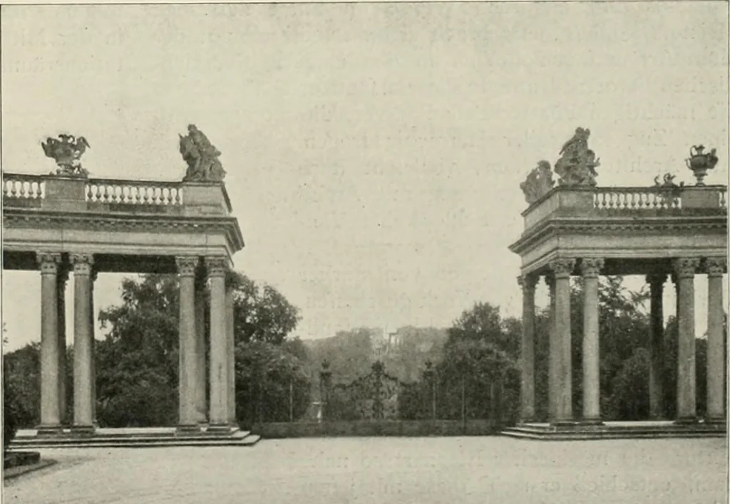 An illustration from Die Gartenkunst, 1899, leaf 344