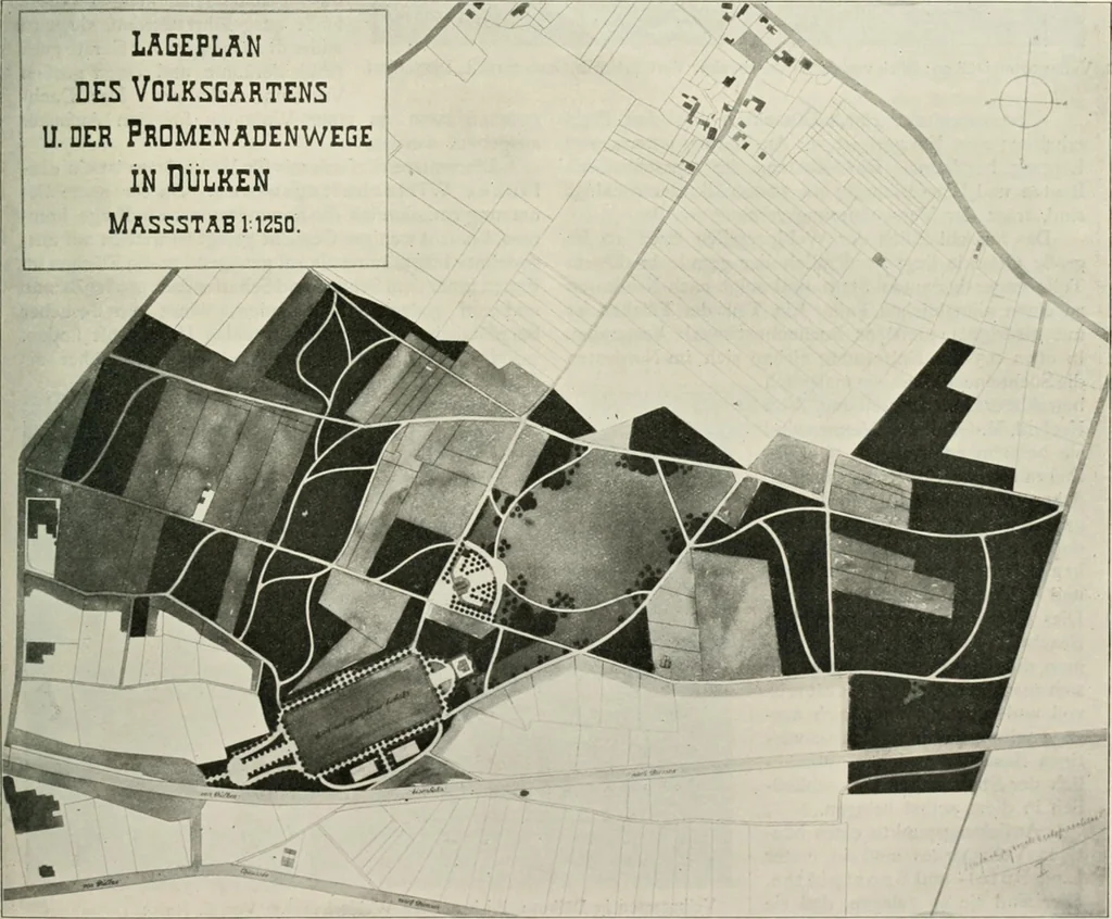 An illustration from Die Gartenkunst, 1899, leaf 388