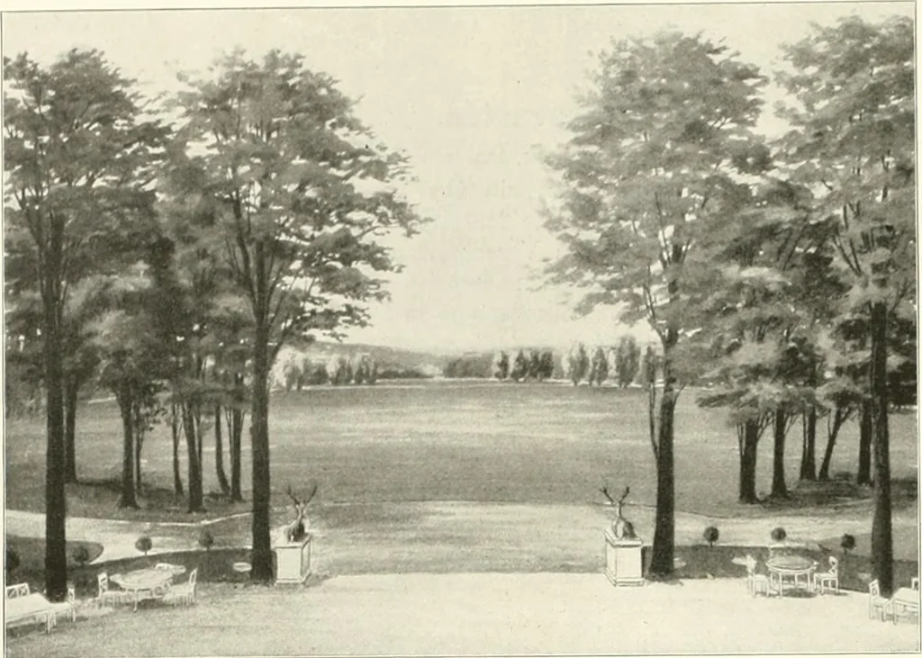 An illustration from Die Gartenkunst, 1899, leaf 389