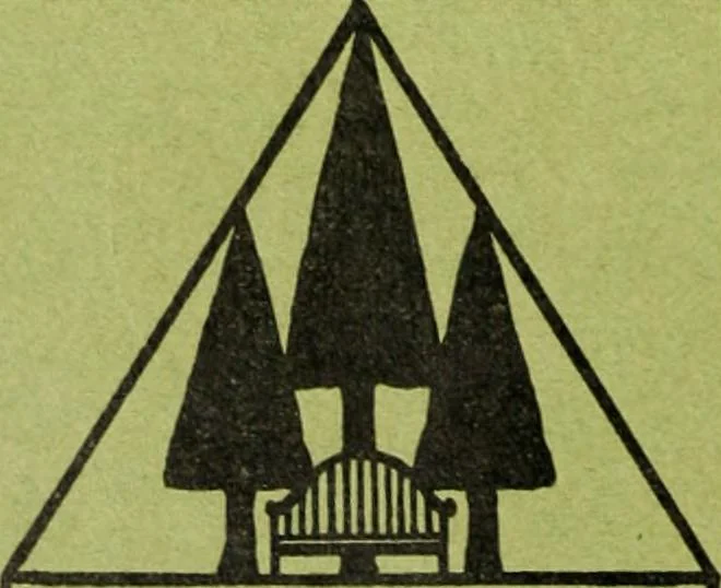 An illustration from Die Gartenkunst, 1899, leaf 405