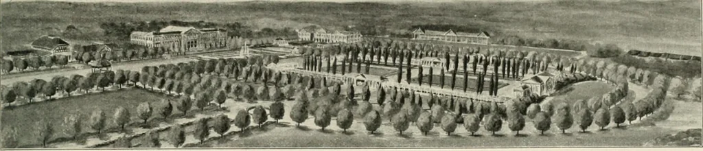 An illustration from Die Gartenkunst, 1899, leaf 440