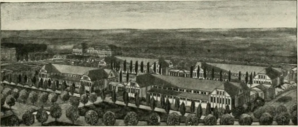An illustration from Die Gartenkunst, 1899, leaf 440