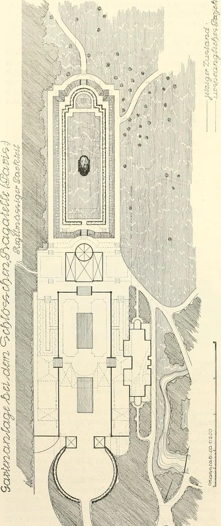 An illustration from Die Gartenkunst, 1899, leaf 445