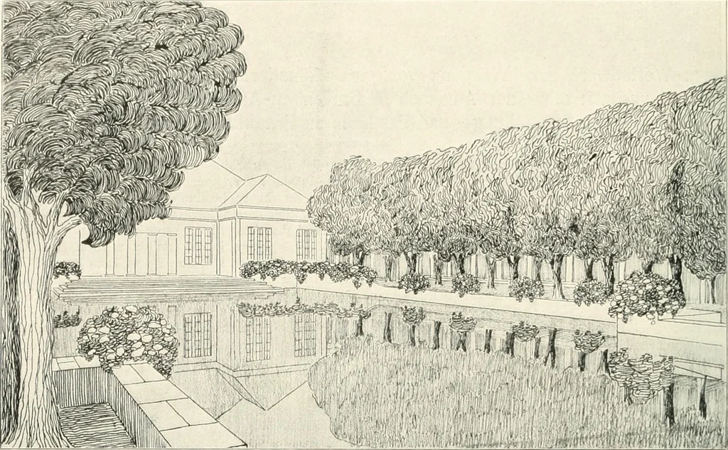 An illustration from Die Gartenkunst, 1899, leaf 459