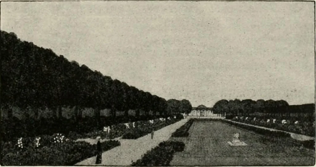 An illustration from Die Gartenkunst, 1899, leaf 460