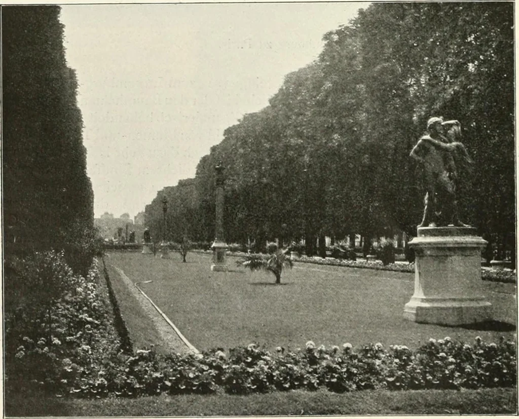An illustration from Die Gartenkunst, 1899, leaf 489