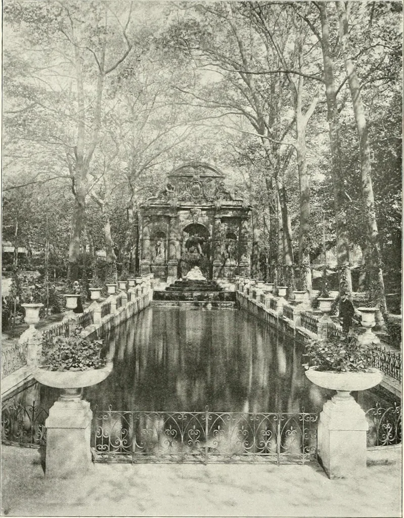 An illustration from Die Gartenkunst, 1899, leaf 491