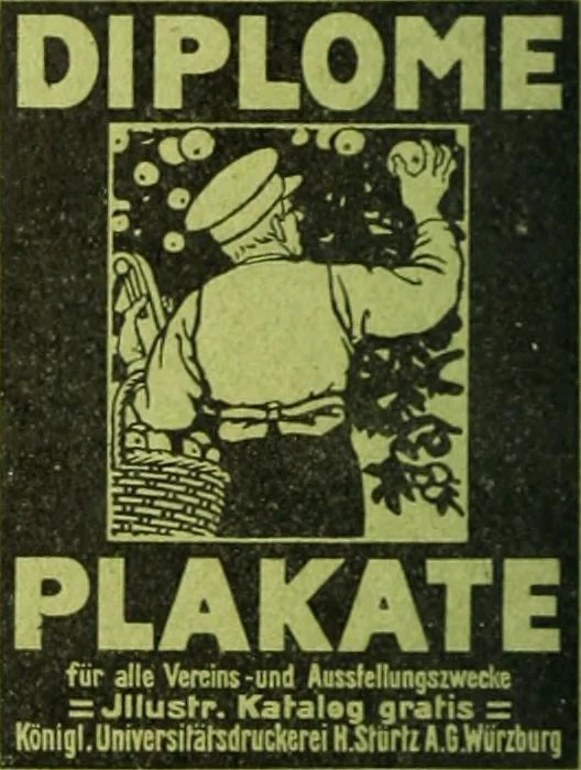 An illustration from Die Gartenkunst, 1899, leaf 501
