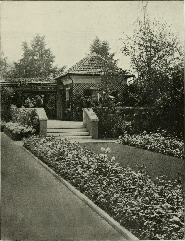 An illustration from Die Gartenkunst, 1899, leaf 506