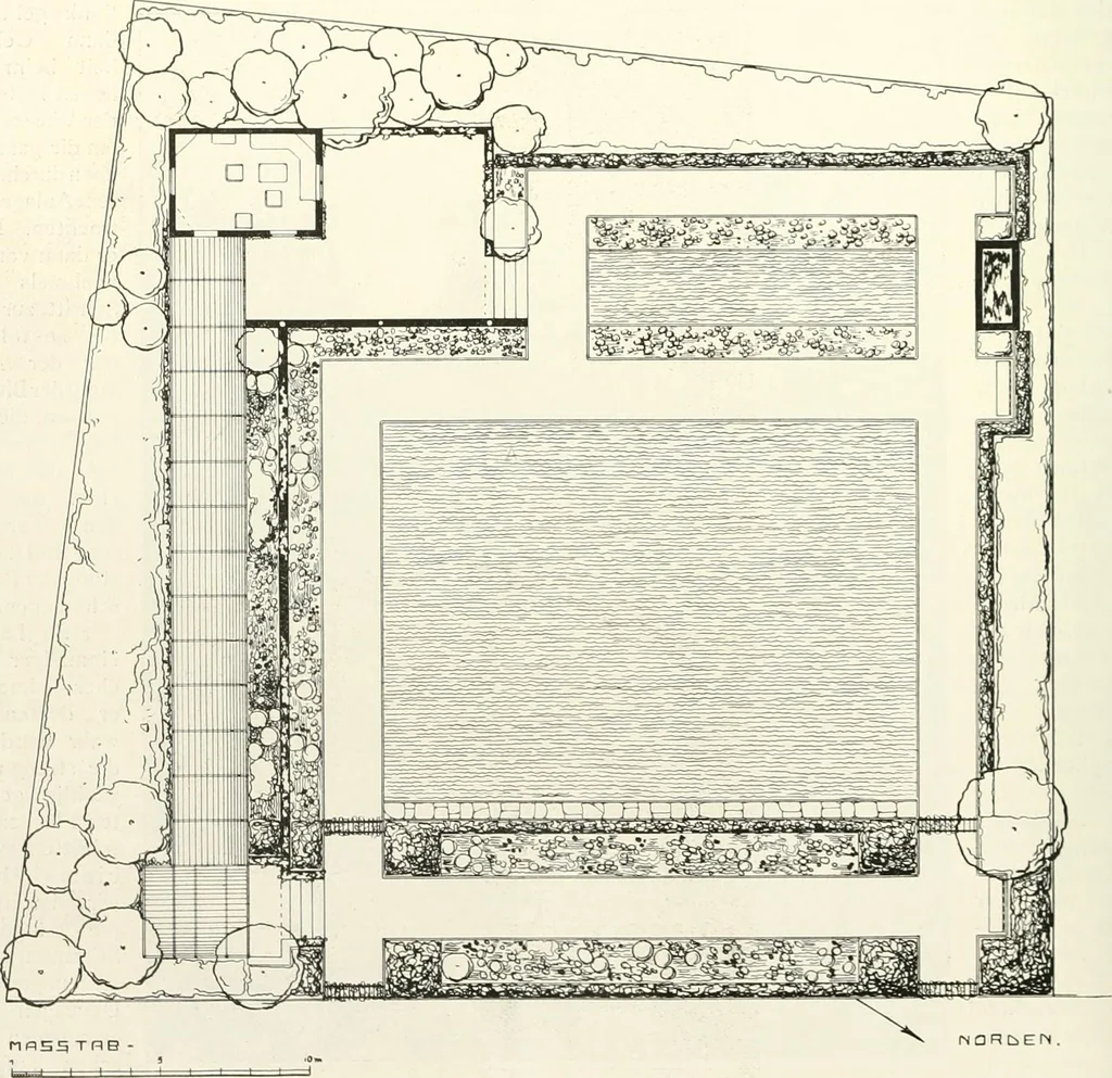 An illustration from Die Gartenkunst, 1899, leaf 507