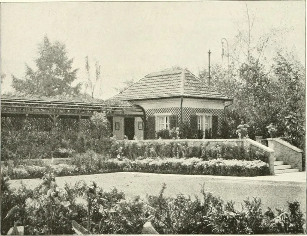 An illustration from Die Gartenkunst, 1899, leaf 509