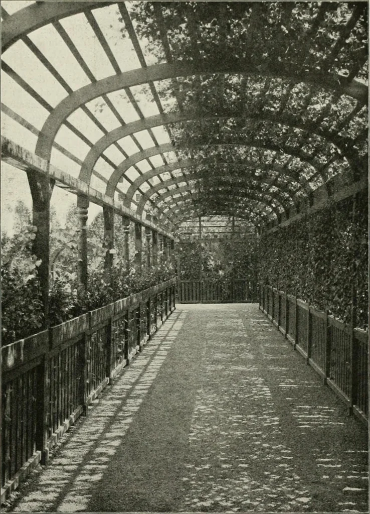 An illustration from Die Gartenkunst, 1899, leaf 510