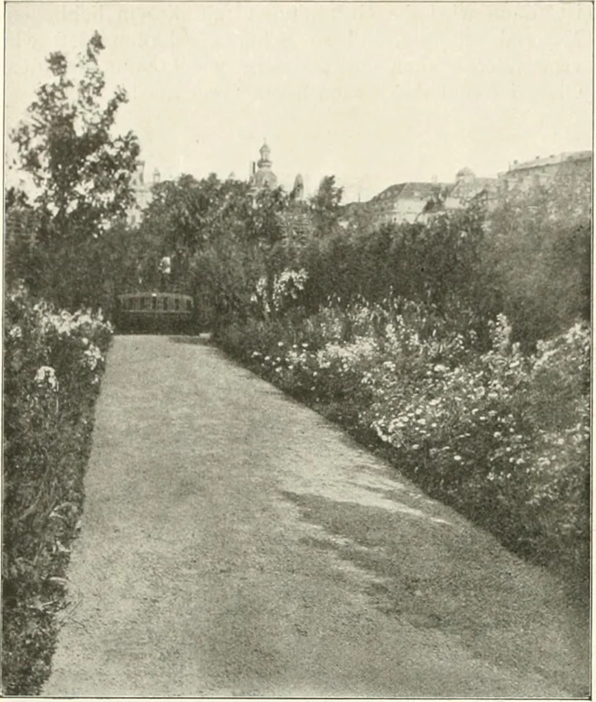An illustration from Die Gartenkunst, 1899, leaf 511