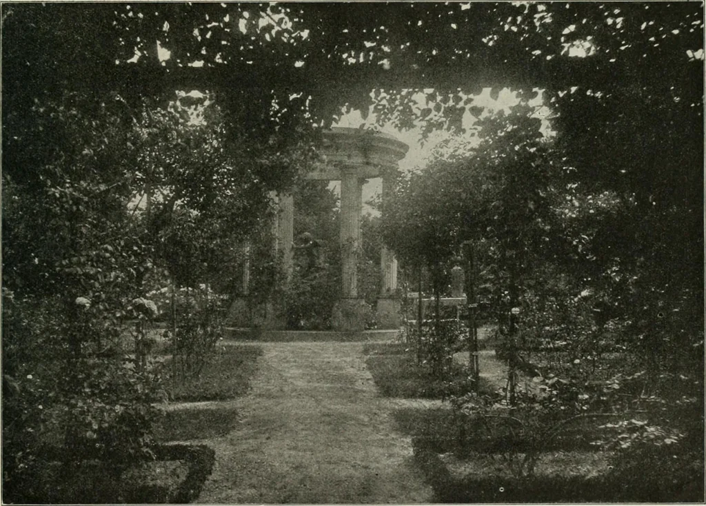 An illustration from Die Gartenkunst, 1899, leaf 516