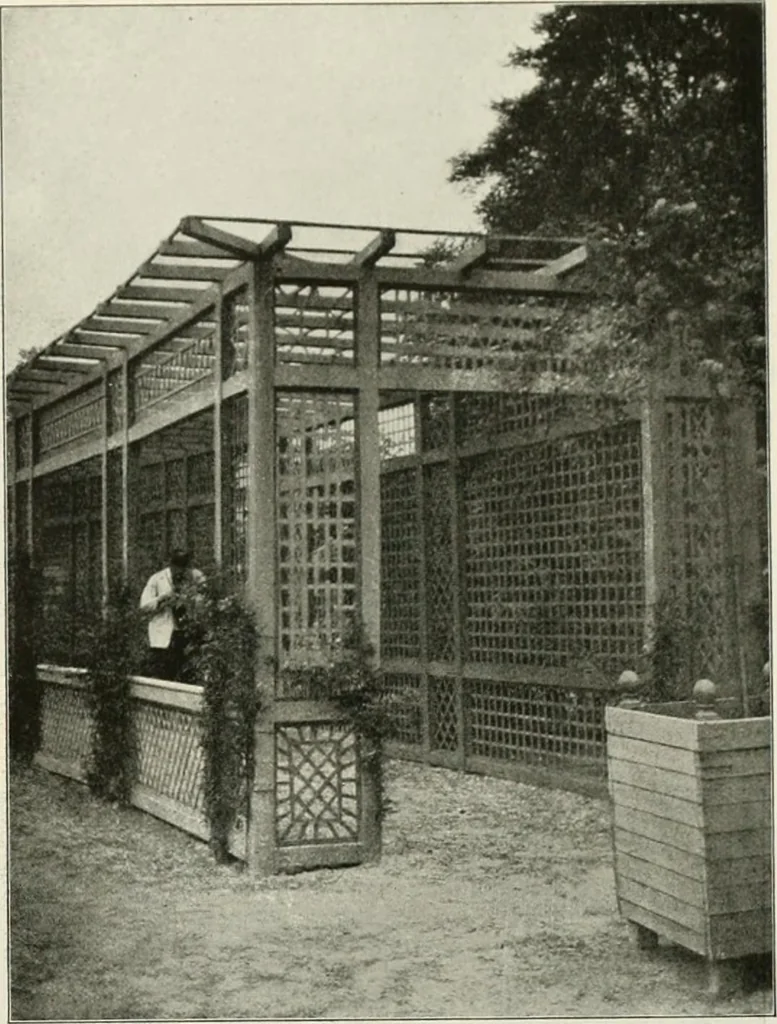 An illustration from Die Gartenkunst, 1899, leaf 518
