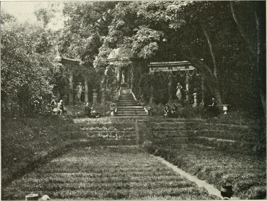 An illustration from Die Gartenkunst, 1899, leaf 519