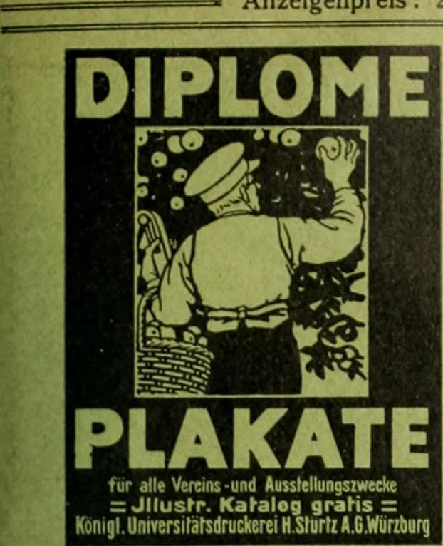 An illustration from Die Gartenkunst, 1899, leaf 524